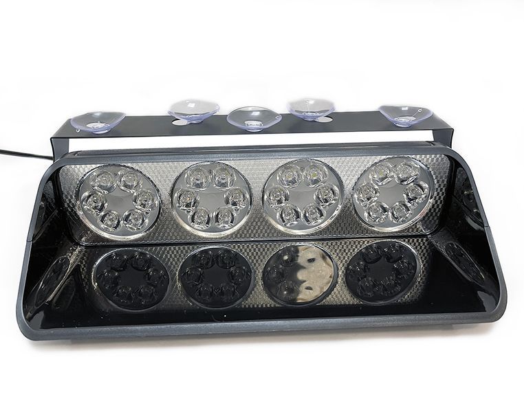 Стробоскоп на лобовое стекло S24 R/B/W (красный-синий-белый) 94553 фото