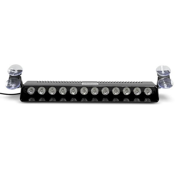 Стробоскоп на лобовое стекло S12 12LED R/B (красный-синий) 108813 фото