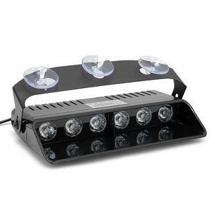 Стробоскоп на лобовое стекло S9 6LED W (белый) 108815 фото