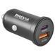 Автомобільний зарядний Brevia ePower DualCharge 48W Type-C+USB (46348CAB) Black 124668 фото 1
