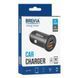 Автомобільний зарядний Brevia ePower DualCharge 48W Type-C+USB (46348CAB) Black 124668 фото 5
