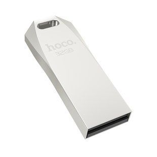 Флешка HOCO Intelligent High-Speed Flash Drive UD4 32GB Silver 122683 фото