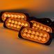 Стробоскоп 12 LED 4in1 з пультом Y (жовтий) 108069 фото 4