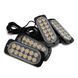 Стробоскоп 12 LED 4in1 з пультом Y (жовтий) 108069 фото 2