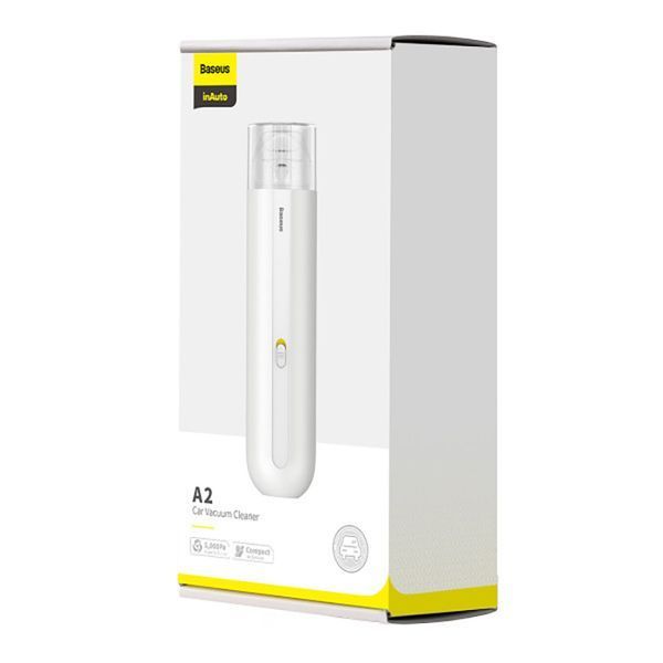 Автомобільний пилосос Baseus A2 Car Vacuum Cleaner (CRXCQA2-02) White 105580 фото