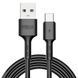 Кабель Brevia USB - Type-C 1m Black (51100BUCZ1) 124667 фото 1