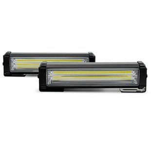 Стробоскоп COB LED 1 Section с пультом Белый свет 12-24 (2 шт.) 123019 фото