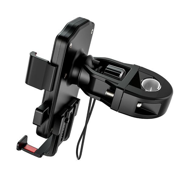 Автоутримувач для велосипеда, мотоцикла Hoco CA73 Flying one-touch Black-Red 123720 фото