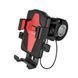Автоутримувач для велосипеда, мотоцикла Hoco CA73 Flying one-touch Black-Red 123720 фото 1