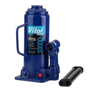 Домкрат гідравлічний Vitol 10т (230-460мм) ДБ-10004 (DB-10004) 124379 фото