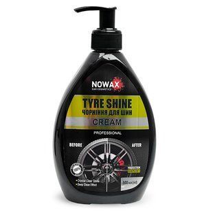 Чорніння та блиск для шин Nowax Tyre Shine Cream 500 мл. NX50150 123858 фото