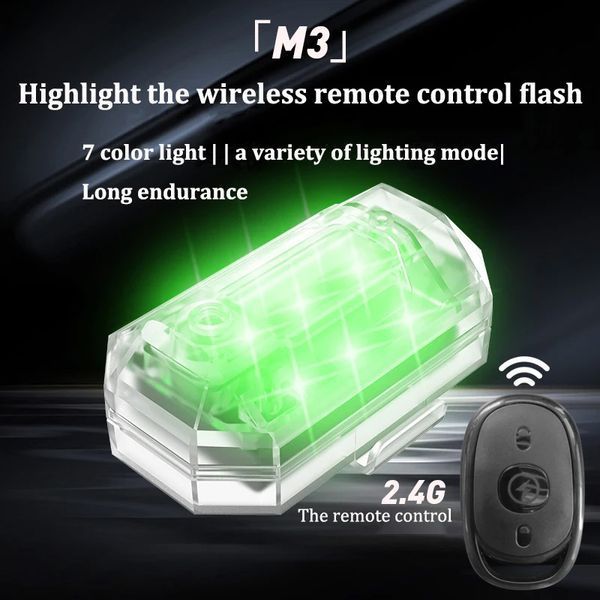 Стробоскопи з пультом M3 Strobe Light RGB (4 шт) 109380 фото