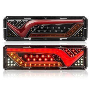 Ліхтарі задні світлодіодні Rear Lamp Bird mini 12V 30х9 cм (комплект 2шт.) 124390 фото