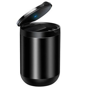 Попільничка для автомобіля Baseus Premium Car Ashtray (CRYHG01-01) Black 96260 фото